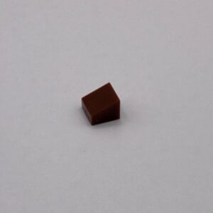COBI: Slope Plane 2P 1 x 1 x 2/3 - dark brown (ciemny braz)