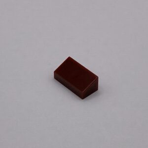 COBI: Slope Plane 2P 1 x 2 x 2/3 - dark brown (ciemny braz)
