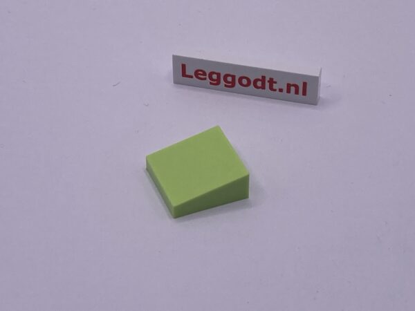 COBI: Slope Plane 2P 2 x 2 x 2/3 - bright green (jasnozielony)