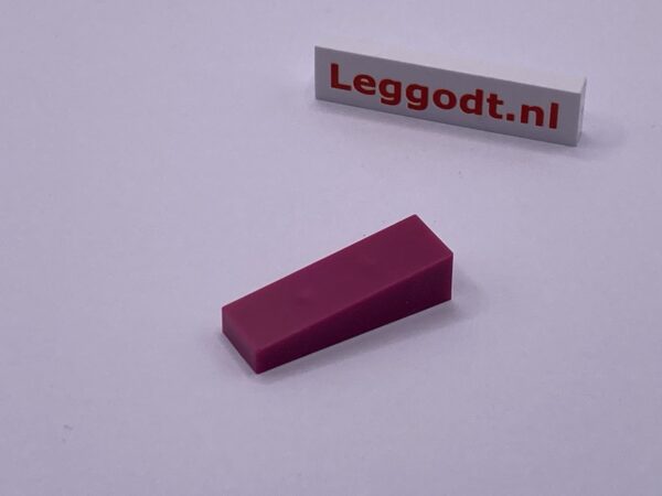 COBI: Slope Plane 2P 3 x 1 x 2/3 - dark pink (ciemny róz)