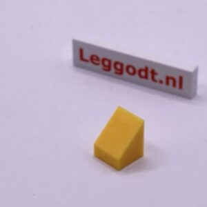 COBI: Slope, Plane 3P 1 x 1 - bright yellow (jasnozólty)