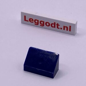 COBI: Slope Plane 3P 1 x 2 - dark blue (ciemny niebieski)