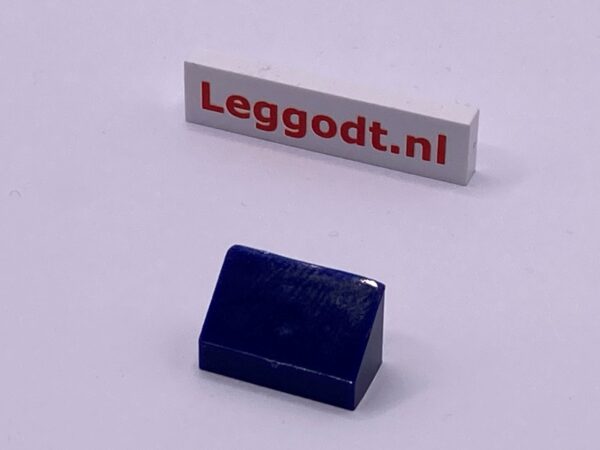 COBI: Slope Plane 3P 1 x 2 - dark blue (ciemny niebieski)