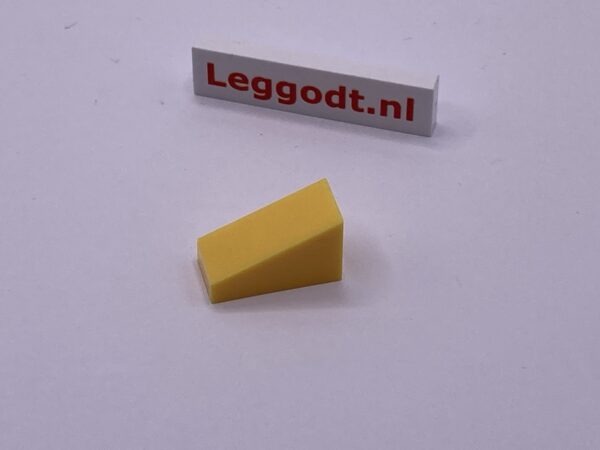 COBI: Slope Plane 3P 2 x 1 - bright yellow (jasnozólty)
