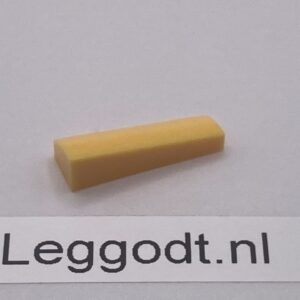 COBI: Slope Curved 2P 1 x 3 x 2/3 Wedge Right (Prawy) - bright yellow (jasnozólty)