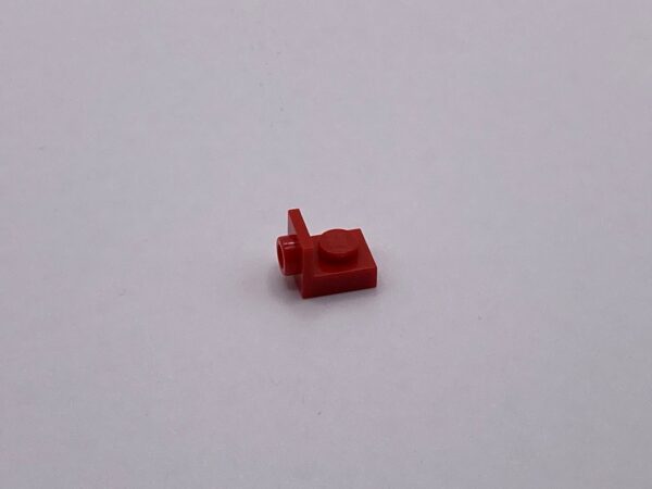 COBI: Bracket Plate UP 1 x 1 Plate Thin 1/2 x 1 - red (czerwony)