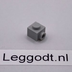 COBI: Brick, Modified 1 x 1 x 2/3 with 1 Pivot on the Side - light grey (jasno szary)