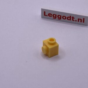COBI: Brick, Modified 1 x 1 x 2/3 with 1 Pivot on the Side - bright yellow (jasnozólty)