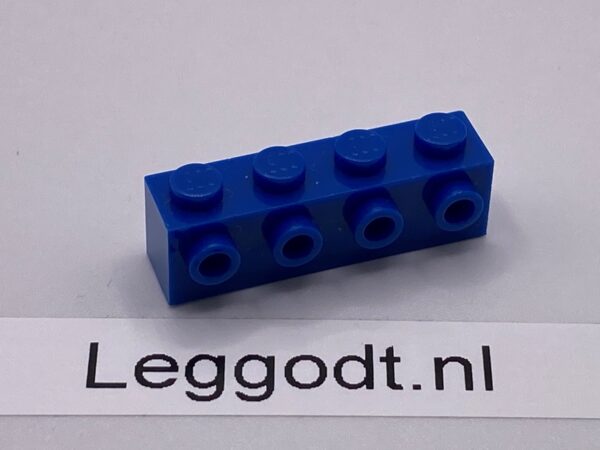 COBI: Brick, Modified 1 x 4 with 4 Pivots on the Side - blue (niebieski)