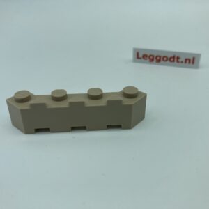 COBI: Brick, Modified 1 x 6 with Cutoff Corners - beige (bezowy)
