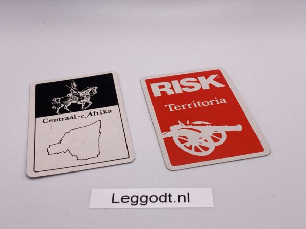 RISK: Speelkaart Serie 3: Gebiedskaart: Centraal-Afrika - wit