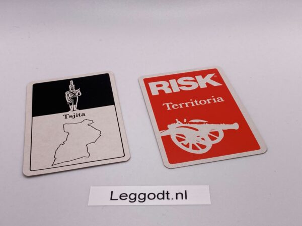 RISK: Speelkaart Serie 3: Gebiedskaart: Tsjita - wit