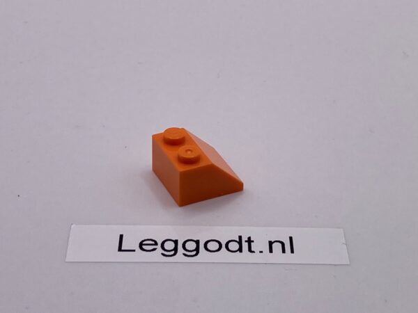 LASER PEGS: Slope 2 x 2 - orange