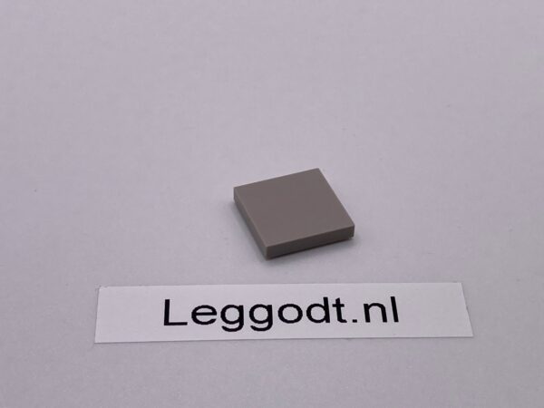 LASER PEGS: Tile 2 x 2 - light grey