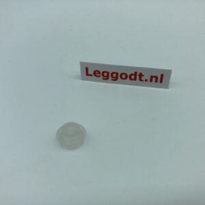 COBI: Plate, Round 1 x 1 - milky white (mlecznobialy)