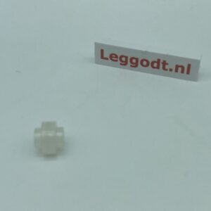 COBI: Tube Ø08mm L03.2mm Connector (Short) - milky white (mlecznobialy)