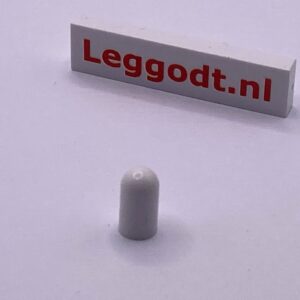 COBI: Tube Ø05mm L09.2mm Modified with One Closed End - white (bialy)