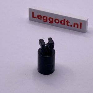 COBI: Tube Ø08mm L10.6mm Modified with Clip - graphite (grafitowy)