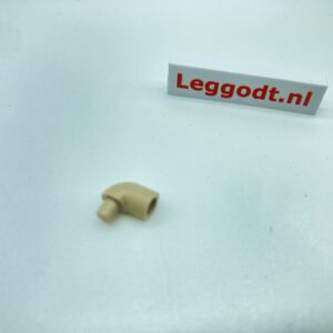Tube Ø04.9mm L08.5mm 90° Corner with Bar - beige (bezowy)