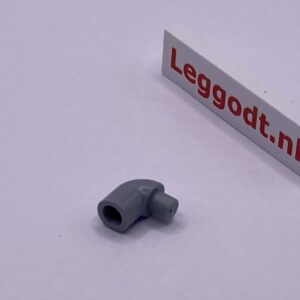 COBI: Tube Ø05mm L08.5mm Corner with Bar - new grey (nowy szary)