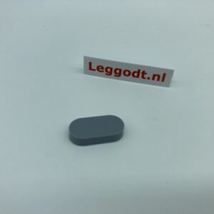 COBI: Tile, Round 1 x 2 - new grey (nowy szary)