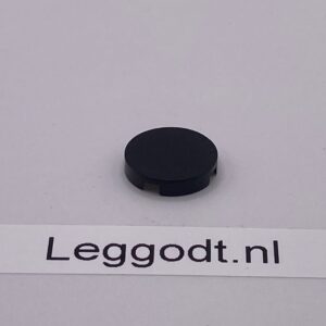 COBI: Tile Round 2 x 2 - black (czarny)