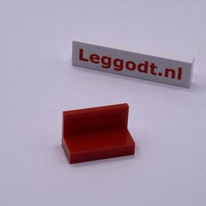 COBI: Panel 1 x 2 - red (czerwony)