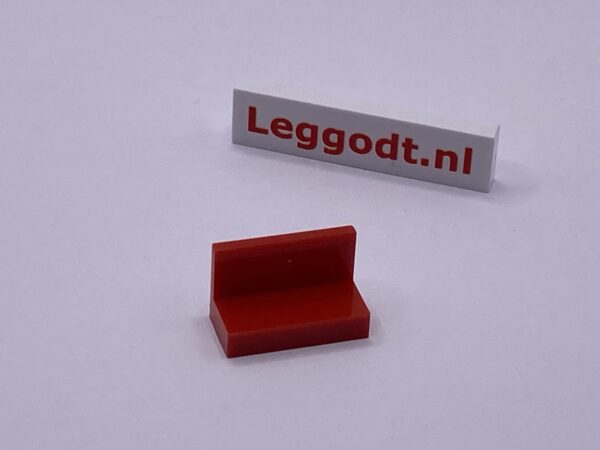 COBI: Panel 1 x 2 - red (czerwony)