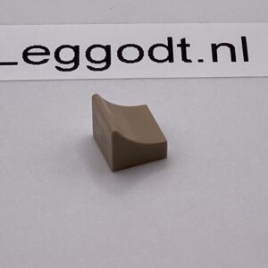 COBI: Brick, Arch 1 x 1 x 2/3 Inverse - beige (bezowy)