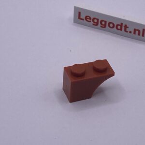 COBI: Brick, Arch 1 x 2 - dark orange (ciemnopomaranczowy)
