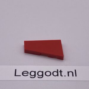 COBI: Wedge Tile 2 x 3 Open Right (Prawy) - red (czerwony)