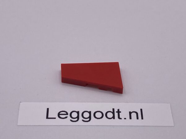 COBI: Wedge Tile 2 x 3 Open Right (Prawy) - red (czerwony)