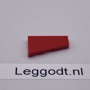 COBI: Wedge Tile 2 x 3 Open Left (Lewy) - red (czerwony)