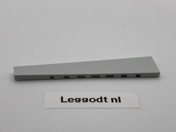 COBI: Wedge Tile 2 x 10 Open Right (Prawidlowy) - light grey (jasno szary)