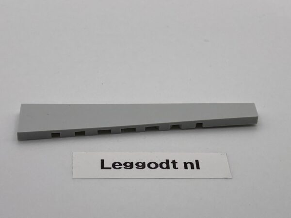 COBI: Wedge Tile 2 x 10 Open Left (Lewy) - light grey (jasno szary)