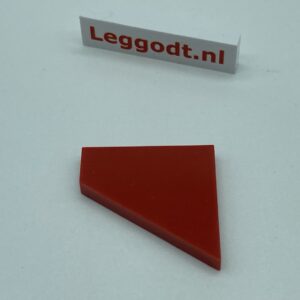 COBI: Wedge Tile 2 x 3 Closed Right (Prawy) - red (czerwony)