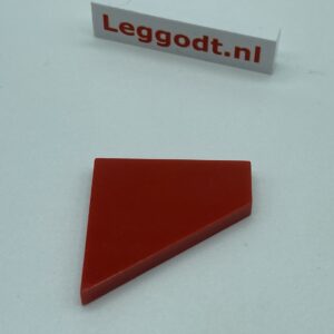 COBI: Wedge Tile 2 x 3 Closed Left (Lewy) - red (czerwony)