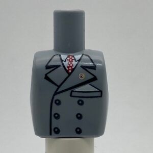 COBI: Figure, Torso #006 - new grey (nowy szary)