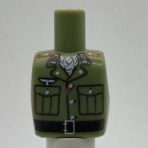 COBI: Figure, Torso #011 - light green military (jasnozielony wojskowy/militarny)