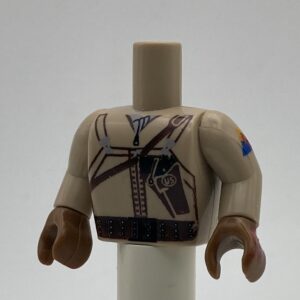 COBI: Figure, Torso #022 with Arms and Hands - beige (bezowy)