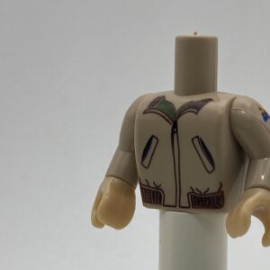 COBI: Figure, Torso #023 with Arms and Hands - beige (bezowy)