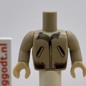 COBI: Figure, Torso #045 with Arms and Hands - beige (bezowy)