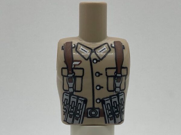 COBI: Figure, Torso #104 (Taller) - beige (bezowy)