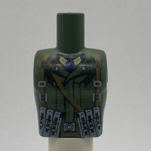 COBI: Figure, Torso #111 (Taller) - dark green military (ciemnozielony wojskowy/militarny)