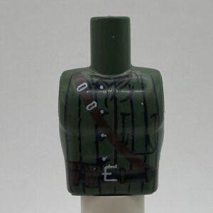 COBI: Figure, Torso #114 (Taller) - dark green military (ciemnozielony wojskowy/militarny)