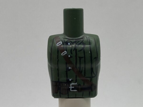 COBI: Figure, Torso #114 (Taller) - dark green military (ciemnozielony wojskowy/militarny)