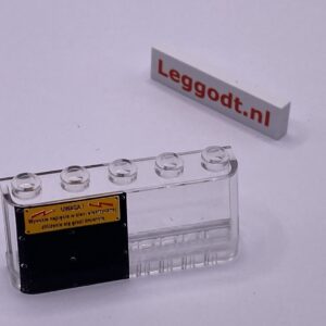COBI: Pad printed Window 2 x 5 Left (Lewy) - clear (bezbarwny)