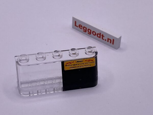 COBI: Pad printed Window 2 x 5 Right (Prawy) - clear (bezbarwny)