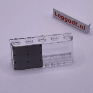 COBI: Pad printed Window 2 x 5 Left (Lewy) - new grey (nowy szary)