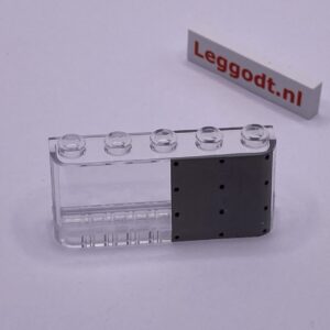 COBI: Pad printed Window 2 x 5 Right (Prawy) - new grey (nowy szary)